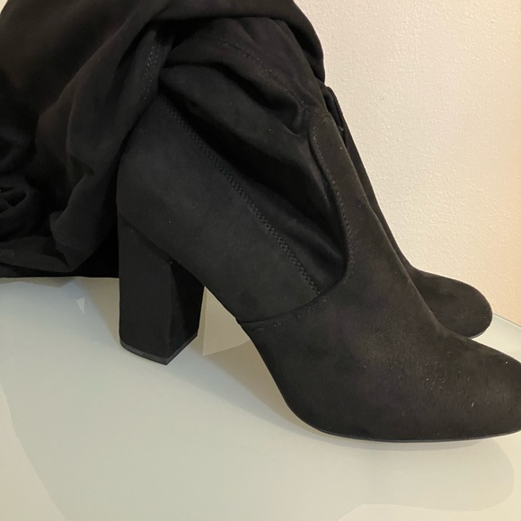 Candie’s high boots with ties. Size 10. - Picture 6 of 9